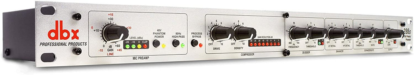 dbx 286s Microphone Preamp & Channel Strip Processor
