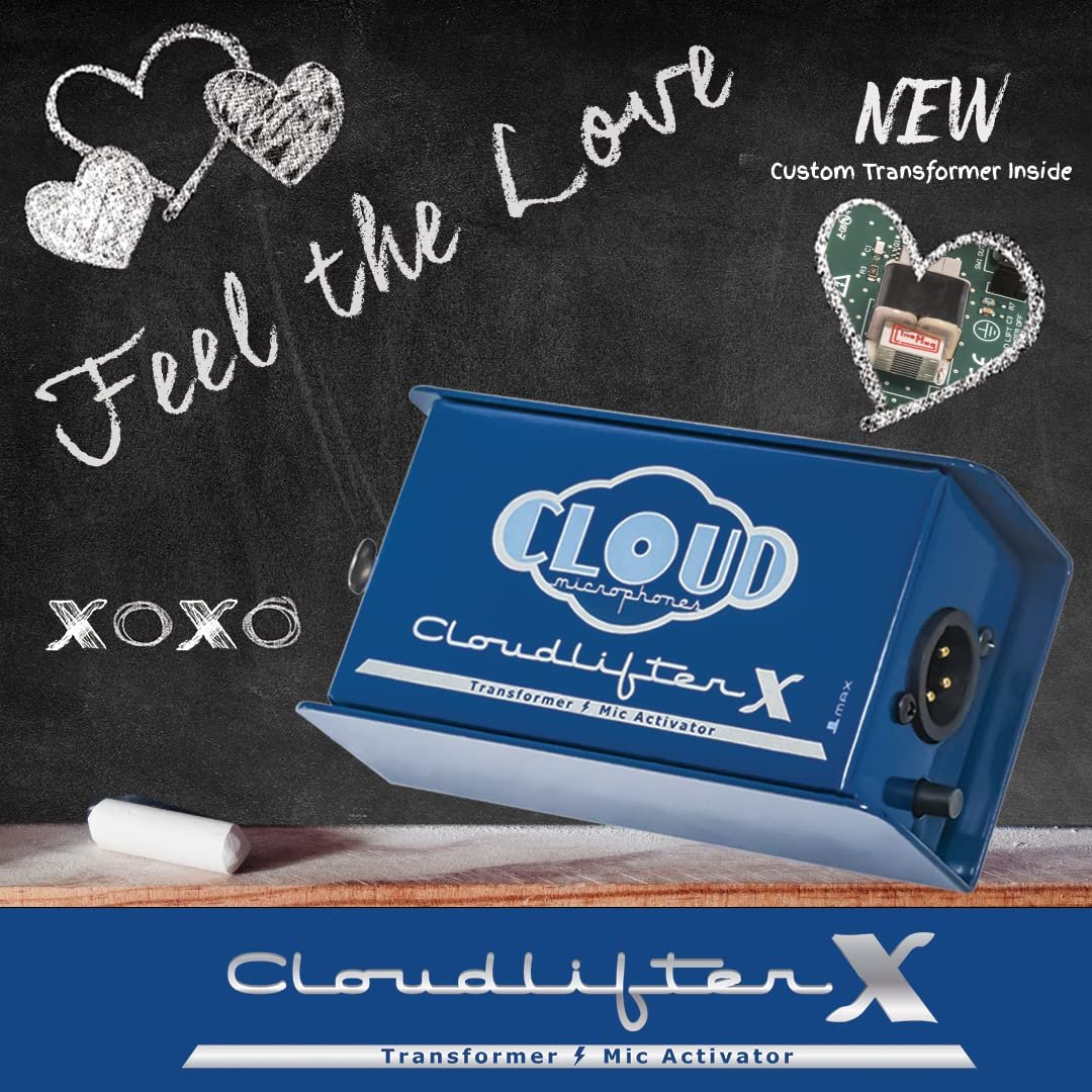 Cloud Microphones - Cloudlifter CL-2 Mic Activator - Ultra-Clean Microphone Preamp Gain - USA Made