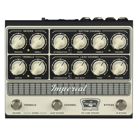 Tone King Imperial Tube Preamp Pedal with IR and MIDI