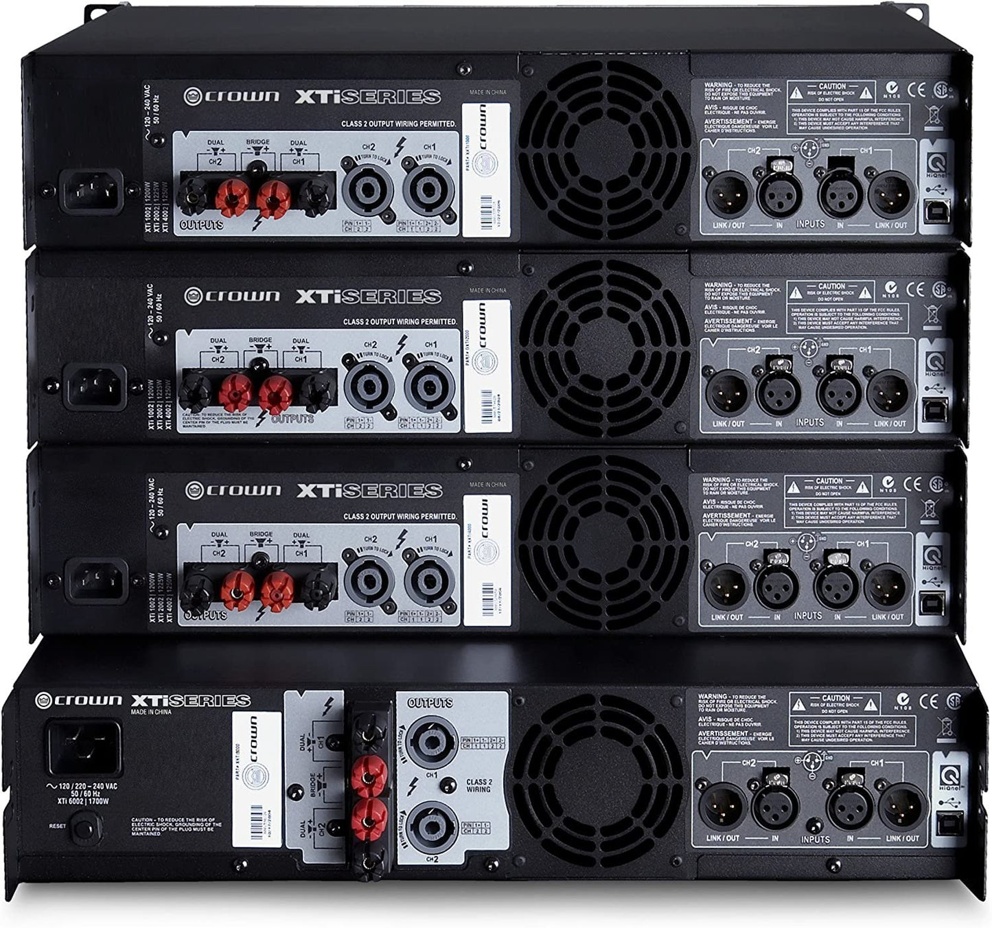 Crown XTi4002 Two-channel, 1200-Watt at 4Ω Power Amplifier