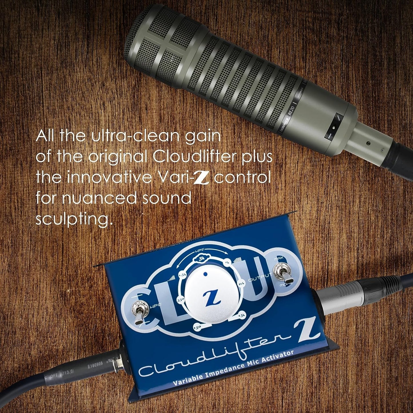 Cloud Microphones - Cloudlifter CL-2 Mic Activator - Ultra-Clean Microphone Preamp Gain - USA Made