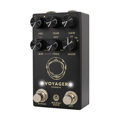 Walrus Audio Voyager MKII Pre-Amp Overdrive Pedal, Black