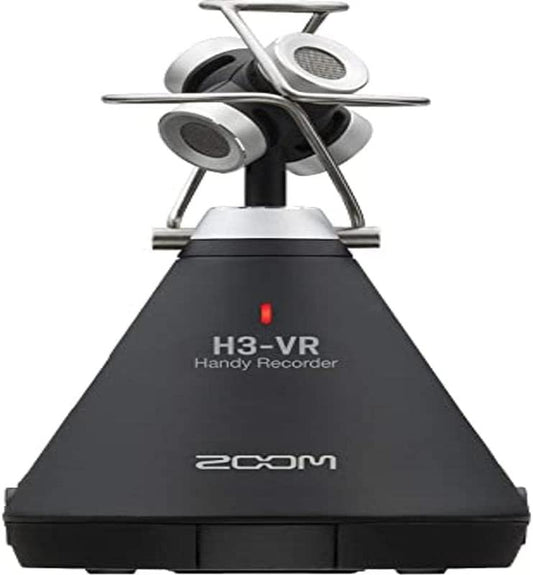 Zoom H3-VR 360° Audio Recorder, Records Ambisonics, Binaural, and Stereo, Battery Powered, Records to SD Card, Wireless Control, for VR & Surround Sound Video, Music, and Streaming