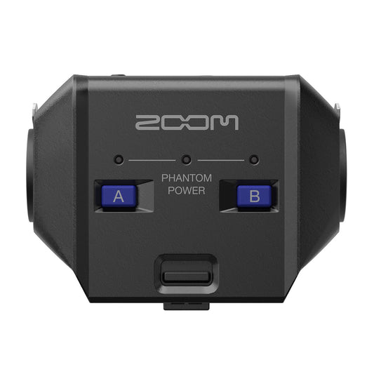 Zoom EXH-6e External Input, Dual XLR/TRS Input Capsule, 2 XLR/TRS Inputs, Phantom Power Capable, 3.5mm input, 32-Bit Float, for Zoom Capsule System 3.0