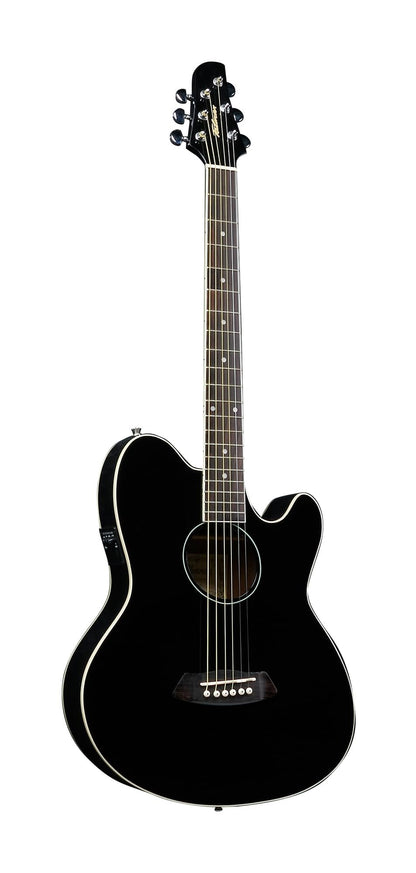 Ibanez Talman TCY10E Acoustic-electric Guitar - Black