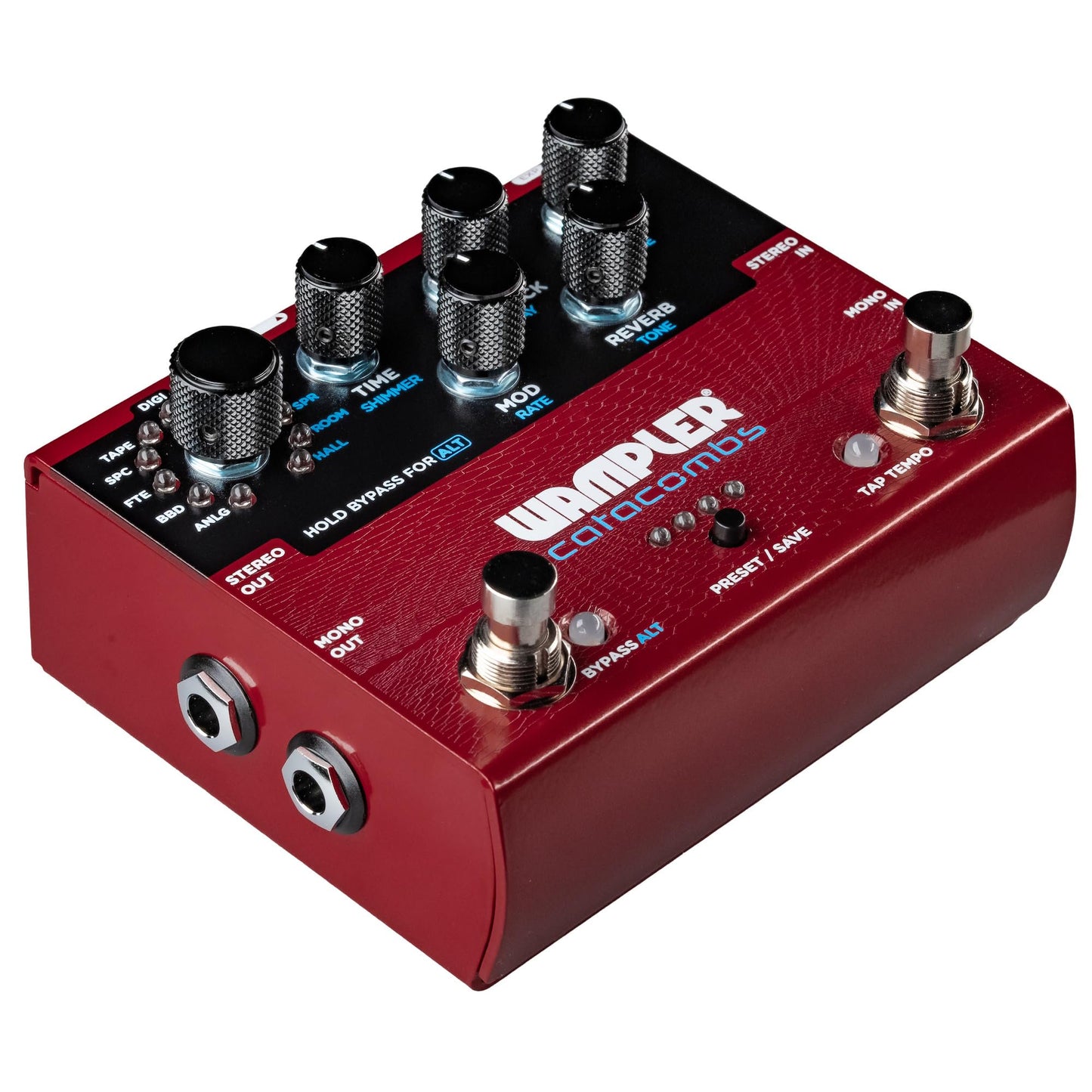 Wampler Catacombs Reverb and Delay Pedal