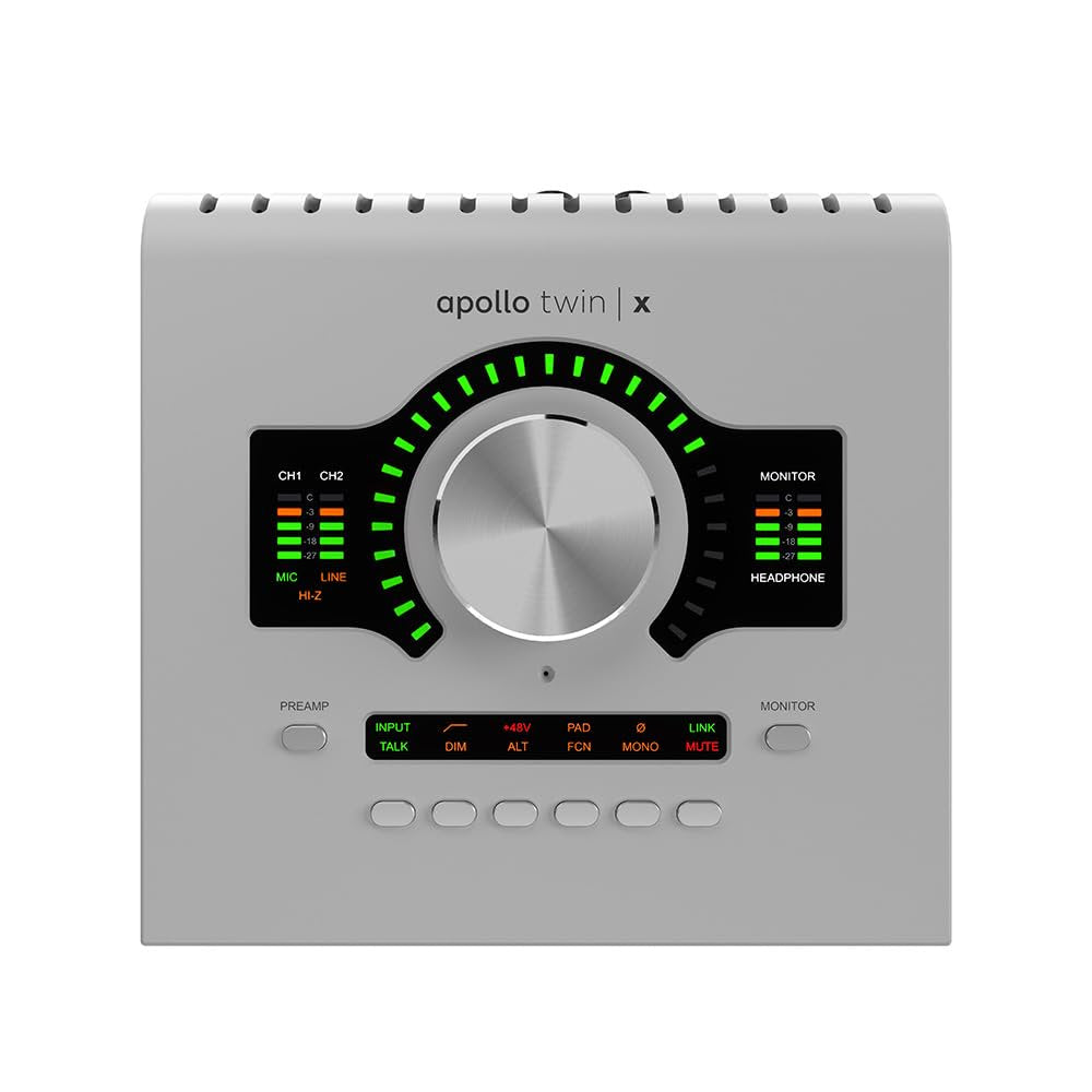 Universal Audio Apollo Twin X DUO Gen 2 + Edition Thunderbolt 3 Audio Interface