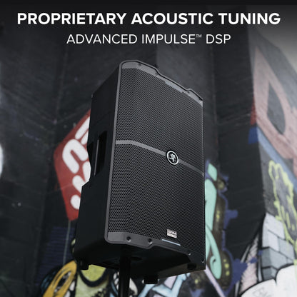Mackie SRM V-Class Series, 15-Inch 2000W High-Performance Loudspeaker, Powered - Black (SRM215 V-Class)