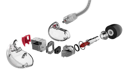 Shure SE846 Pro Gen 2 Wired Earbuds with Secure Fit, Hi-Def 4 Drivers, Upgraded Sound Filters, Durable Quality - for Professional Sound