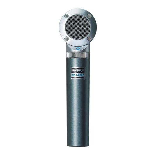 Shure BETA 181/BI Ultra-Compact Small-Diaphragm Side-Address Versatile Condenser Microphone for Instruments with Interchangeable Polar Pattern Capsule Options, 3-pin XLR Connector - Bidirectional