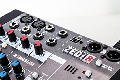 Allen & Heath Mixer-Powered (AH-ZEDI8)