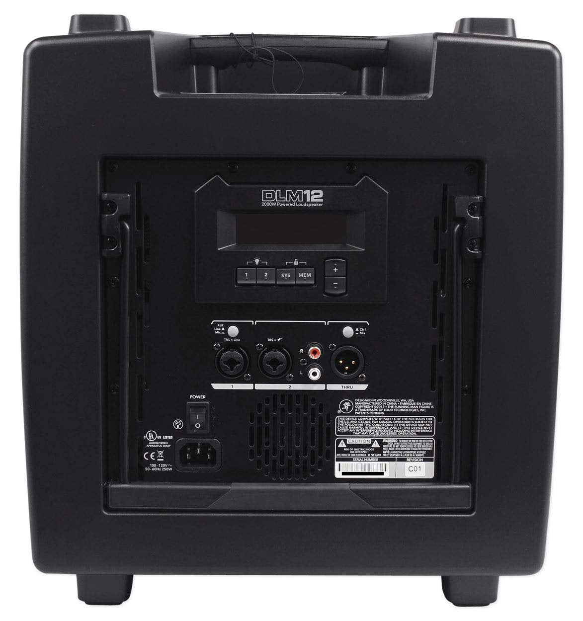 Mackie DLM12 2000W 12-Inch Powered Loudspeaker