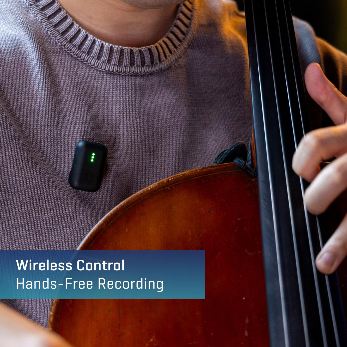 Zoom Instamic Pro Plus C (Mono/Stereo Model) Ultra-Compact Wearable 32-Bit Float Recorder, & Wireless Microphone, IP67 Waterproof, 16 GB Internal Memory, USB-C + Bluetooth Streaming, Timecode-Ready