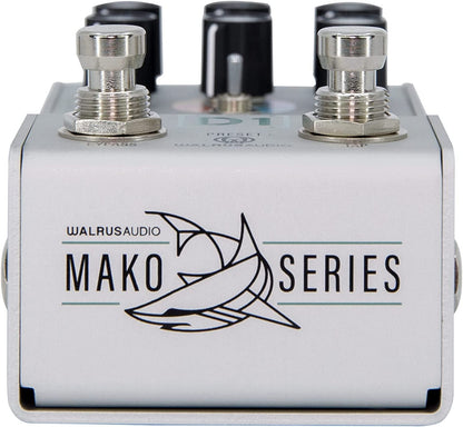 Walrus Audio Mako Series D1 V2 High Fidelity Delay Pedal 900-1051V2 Silver