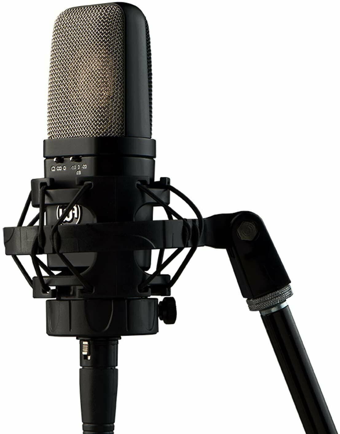 Warm Audio WA-14 Large Diaphragm Condenser Microphone, Black with silver grille