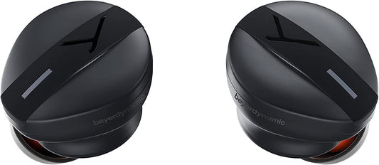 beyerdynamic Free BYRD Black True Wireless Bluetooth in-Ear Headphones, Active Noise Cancelling, Long Battery Life, Microphone, IPX4, Sound Personalization and Alexa Built-in