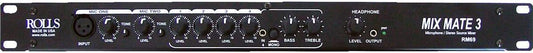 Rolls RM69 MixMate 3 Mic/Source Mixer , Black