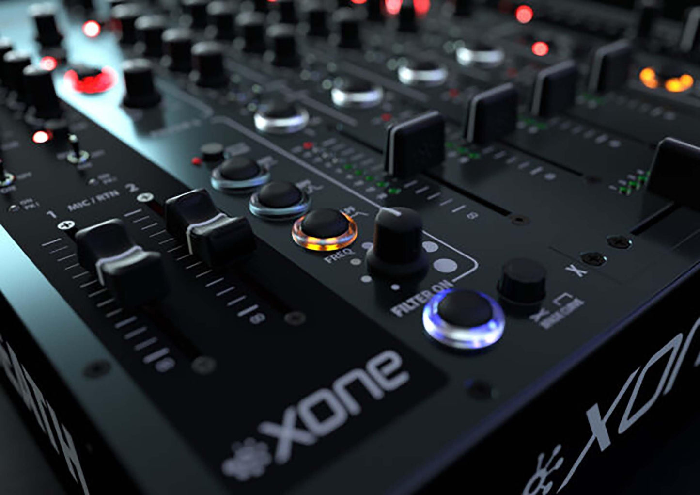 Allen & Heath Xone:92 Mk2 Analog 4-channel DJ Mixer