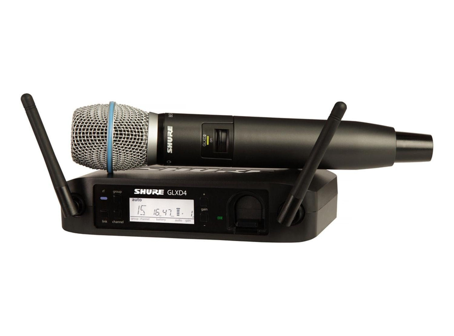 Shure GLXD24/B87A Handheld Wireless System
