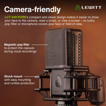 LEWITT LCT440PURE Large Diaphragm Condenser Mic