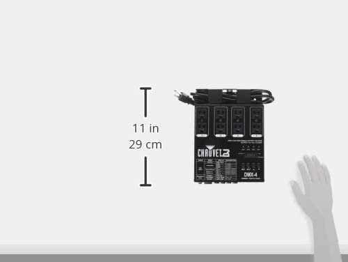 CHAUVET DJ DMX-4 LED Lighting Dimmer/Relay Pack | Lighting Accessories