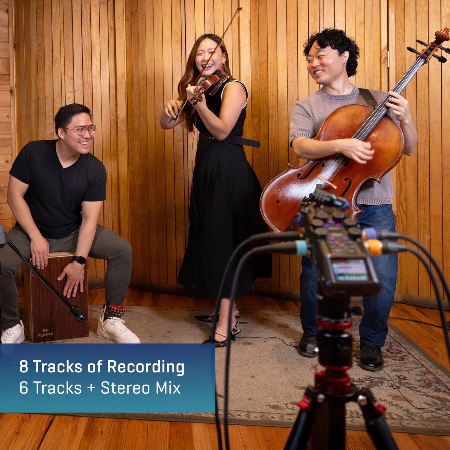 Zoom H6studio 8-Track 32-Bit Float Handy Recorder