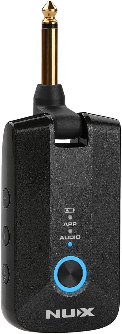 NUX Mighty Plug Pro MP-3 Headphone Amp for Guitar/Bass, Various Effects, Amp Modeling, IRs