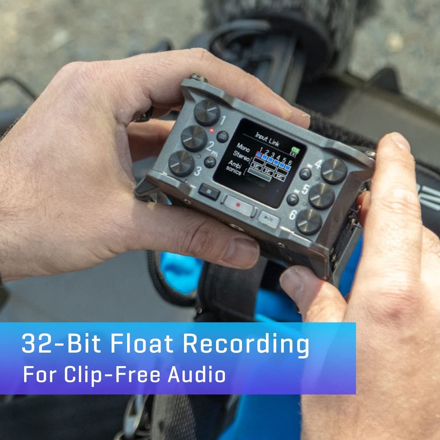 F6 Multitrack Field Recorder