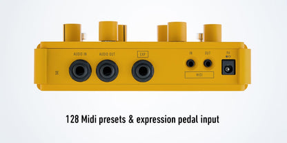 Kernom MOHO Fuzz Pedal – Morphing Analog with Octaver & Ring Mod – From Vintage to Big Muff Chaos – MIDI, Expression, 128 Presets – Ultimate Fuzz Workstation