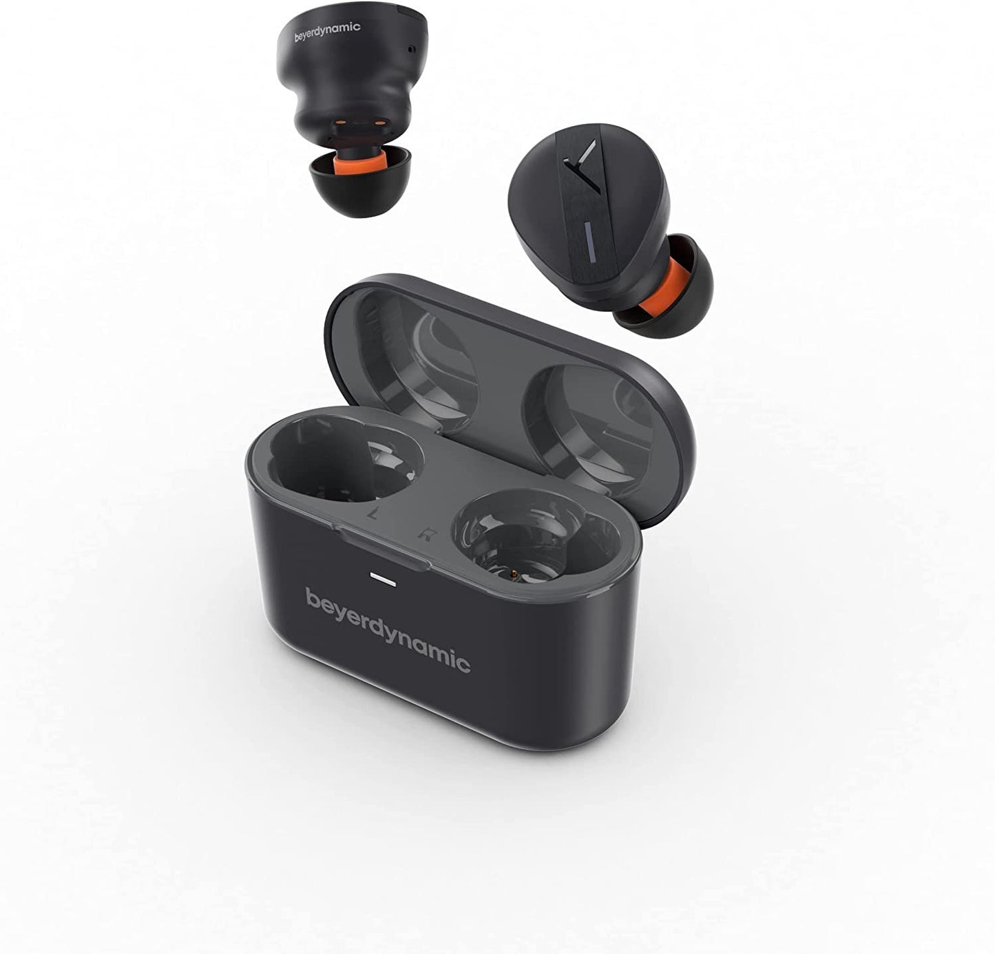 beyerdynamic Free BYRD Black True Wireless Bluetooth in-Ear Headphones, Active Noise Cancelling, Long Battery Life, Microphone, IPX4, Sound Personalization and Alexa Built-in