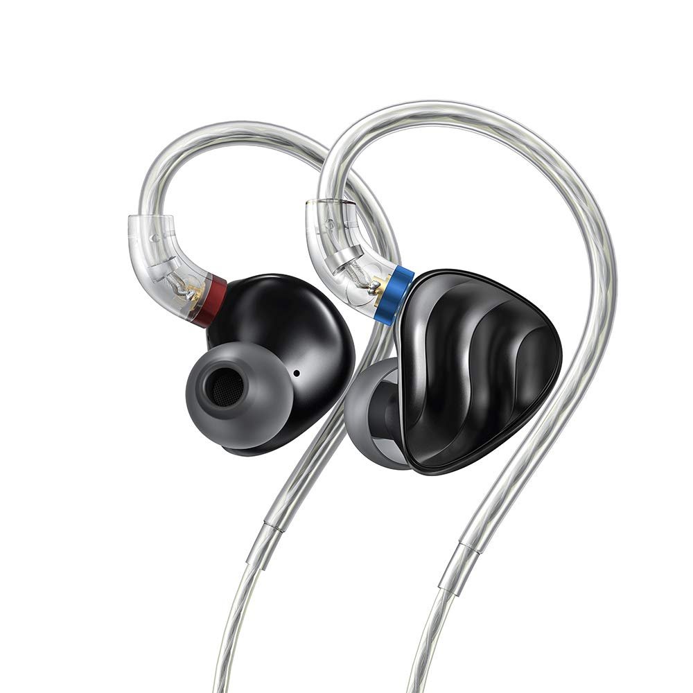 FIIO FH3 HiFi Earphones 3 Drivers (1 Dynamic + 2 Knowles BA), in-Ear Earphones High Resolution, Bass Sound, High Fidelity for Smartphone/PC/Tablet