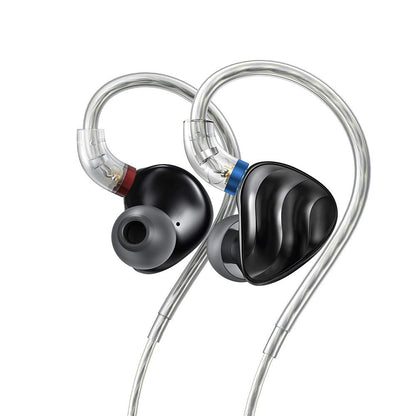 FIIO FH3 HiFi Earphones 3 Drivers (1 Dynamic + 2 Knowles BA), in-Ear Earphones High Resolution, Bass Sound, High Fidelity for Smartphone/PC/Tablet