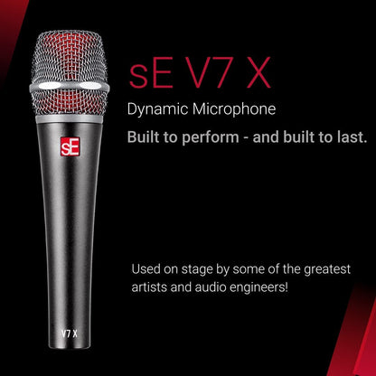 sE Electronics - V7 Studio Grade Instrument Microphone Supercardioid