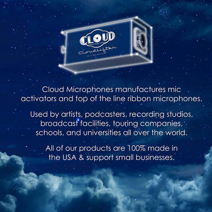 Cloud Microphones - Cloudlifter CL-2 Mic Activator - Ultra-Clean Microphone Preamp Gain - USA Made