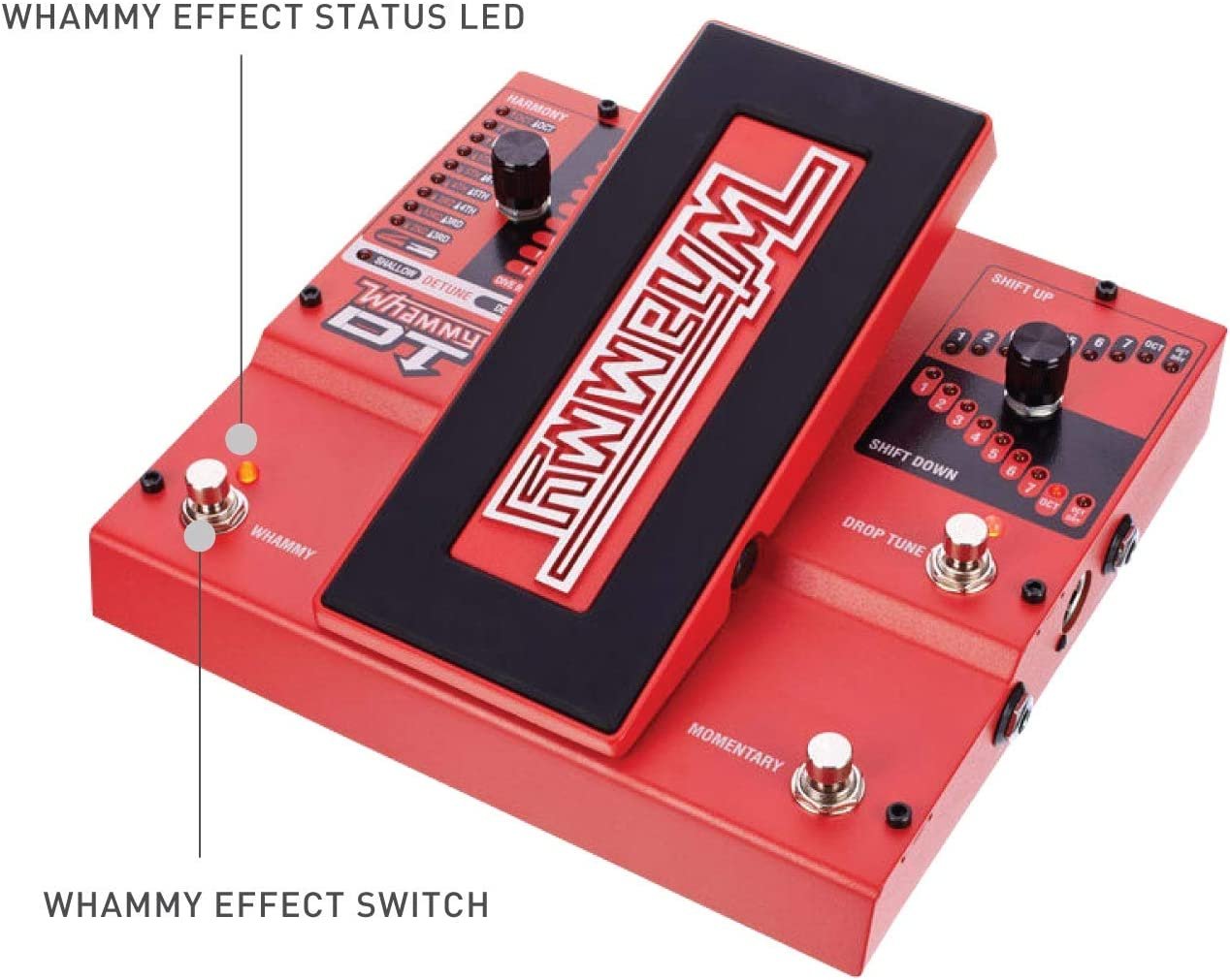 DigiTech Whammydtv-01 DT Drop Tune Guitar Effects Pedal
