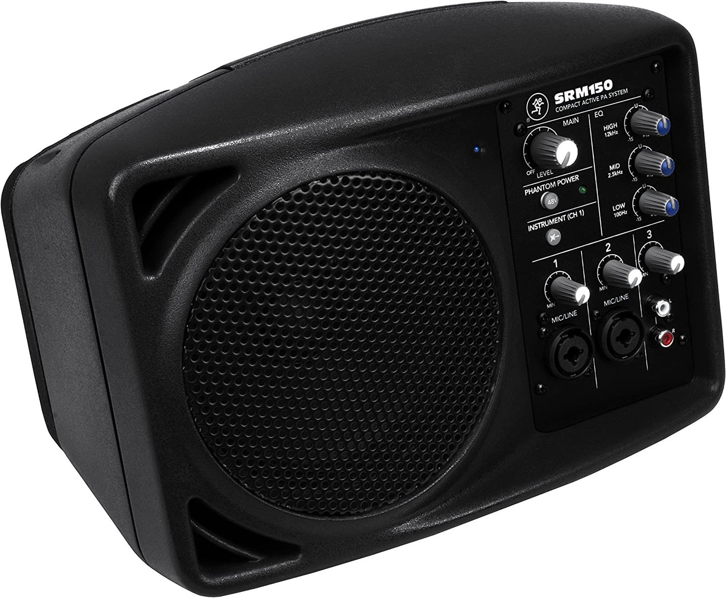 Mackie SRM150 5.25-Inch Compact Active PA System, Black