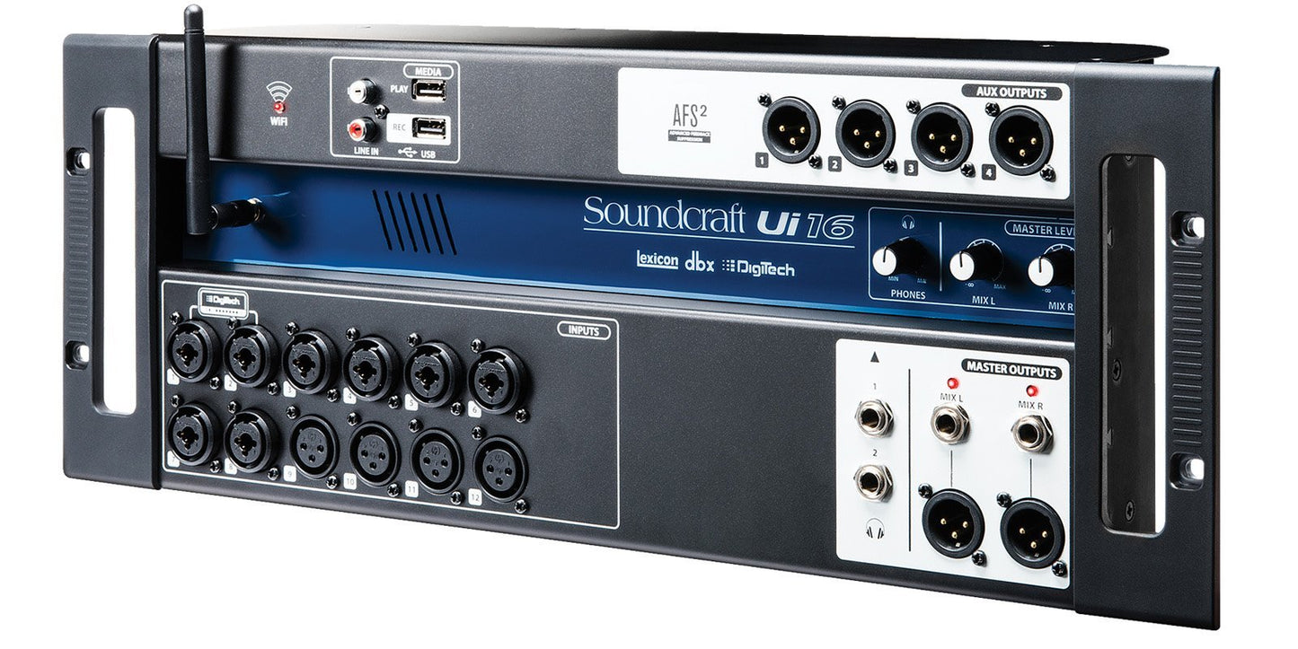 Soundcraft Ui12 Remote-Controlled 12-Input Digital Mixer