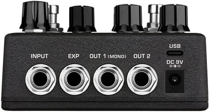 NUX NDD-7 TAPE ECHO Delay Effects Pedal,Up to 1600ms Stereo Delay Time,7 Repro-Tape Heads Combinations and Reverb