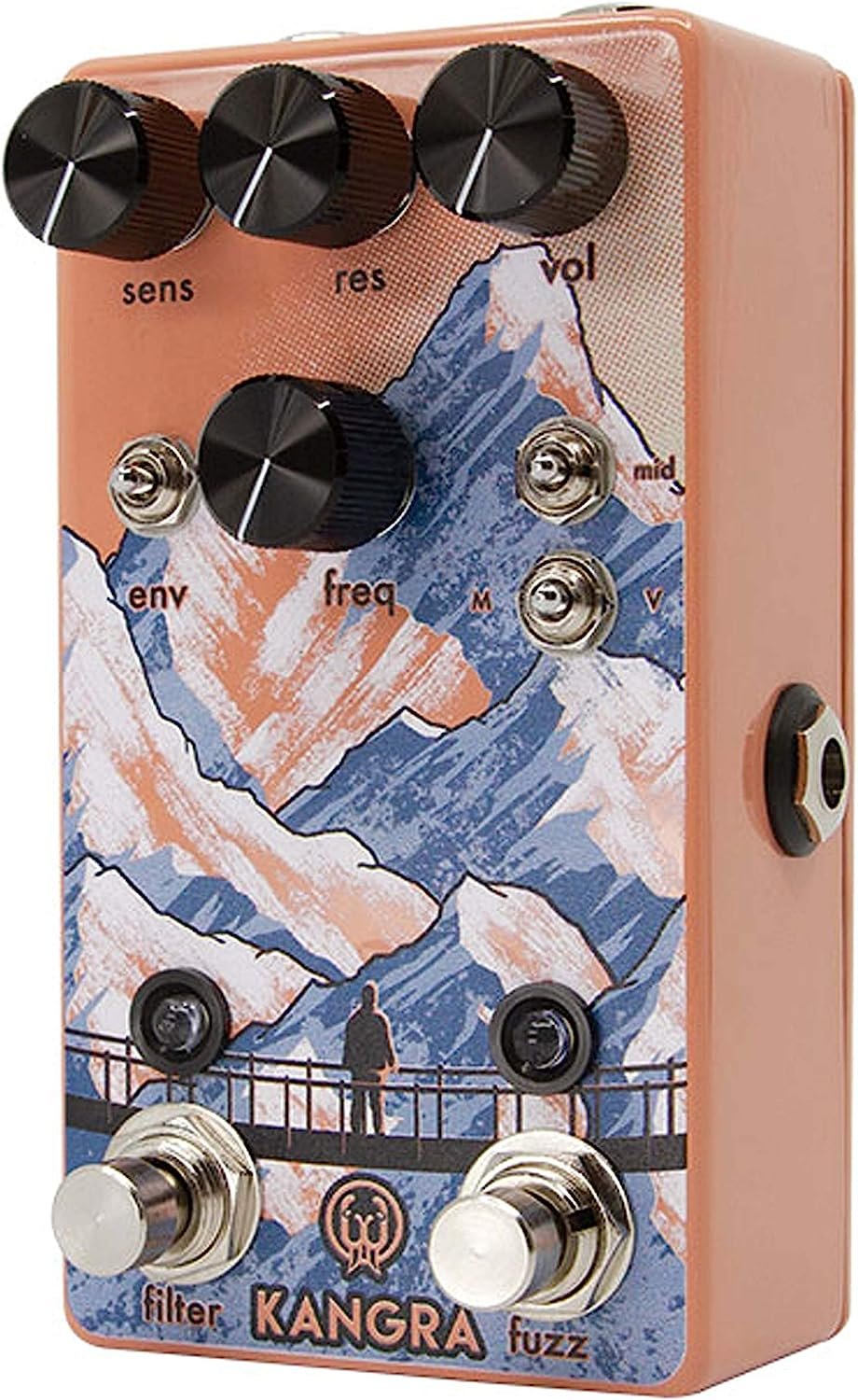 Walrus Audio Kangra Filter Fuzz Guitar Effects Pedal