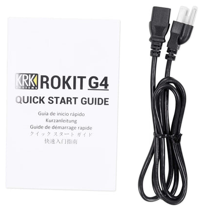 KRK ROKIT7G4 KRK 7" POWERED MONITOR,Black