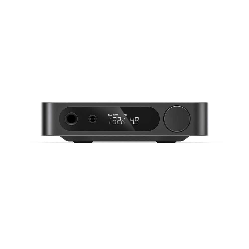FiiO K11 Desktop 1400W Power Balanced Headphone DAC & Amplifier 384kHz/24Bit DSD256 for Home Audio/PC 6.35mm/4.4mm/RCA/Coaxial/Optical (Black)