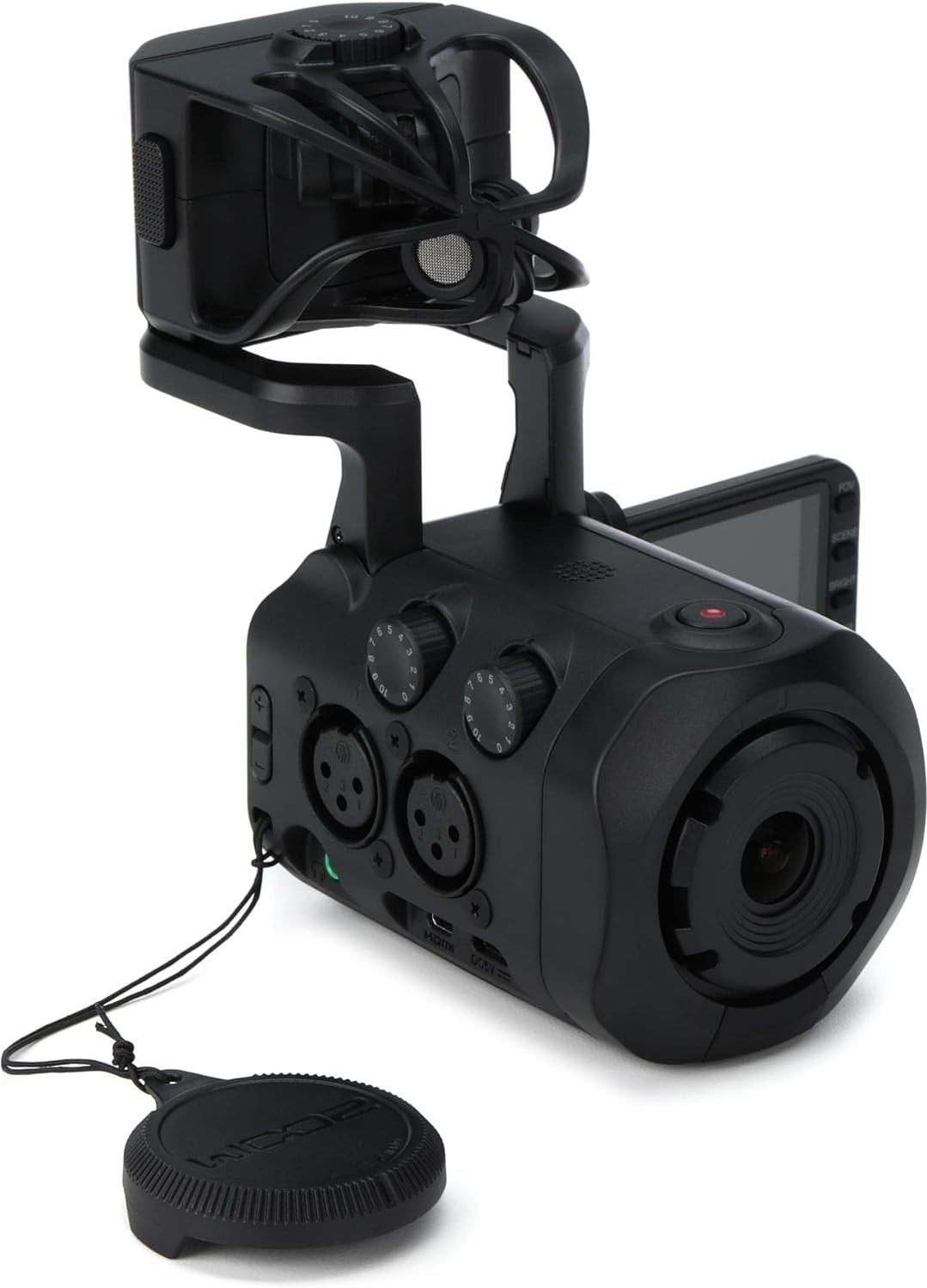 Zoom Q8n-4k Handy Video Recorder, 4k UHD Video, Stereo Microphones Plus Two XLR Inputs, Four Tracks of Audio Recording, Webcam, for Record and Streaming Music, Podcasts, and More