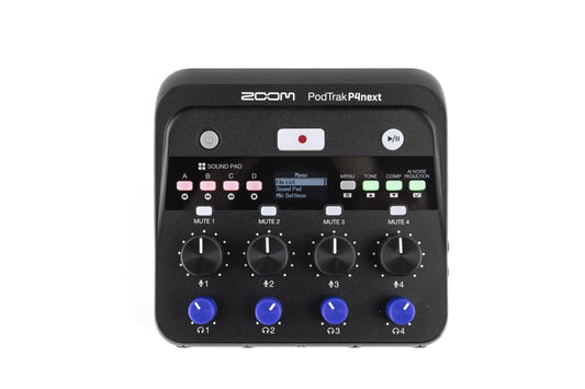 Zoom PodTrak P4next Podcast Recorder