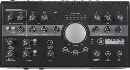 Mackie Big Knob Studio+ Monitor Controller and Interface with 1 Year EverythingMusic Extended Warranty Free