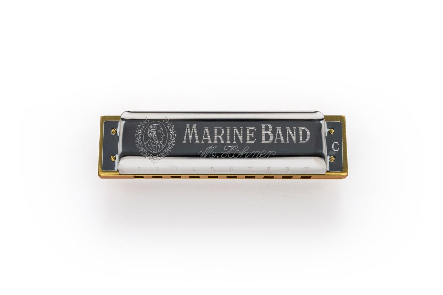 Hohner MBAND C Marine Band Harmonica, C