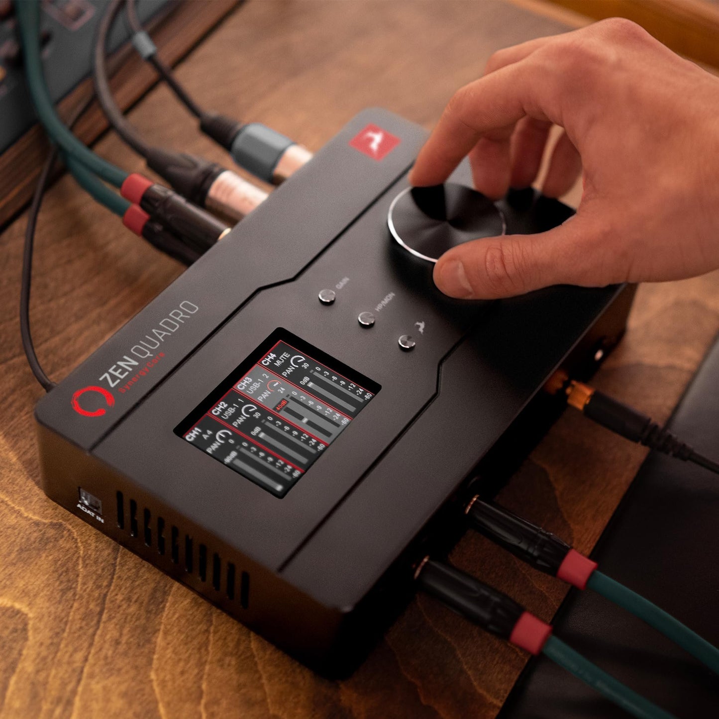 Zen Quadro Synergy Core - 14x10 Dual USB-C Bus-powered audio interface with Discrete preamps, class-leading converters, and included Real-Time DSP+FPGA effects - Antelope Audio