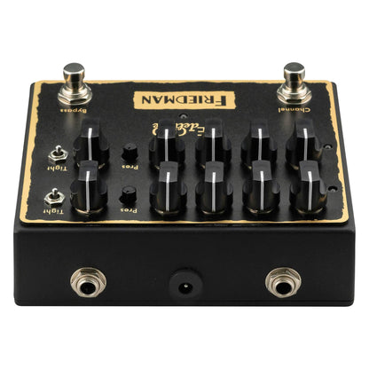 Friedman Amplification BE-OD Deluxe Dual Overdrive Guitar Effects Pedal