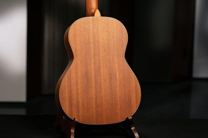 Ortega Guitars 6 String Family Series 3/4 Size Nylon Classical Guitar w/Bag, Right, Cedar Top-Natural-Satin, (R122-3/4)