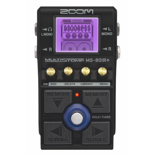 Zoom MS-80 IR+ Amp Sim and Multi-effects Pedal