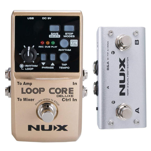 NUX Loop Core Deluxe 24-Bit Looper Pedal